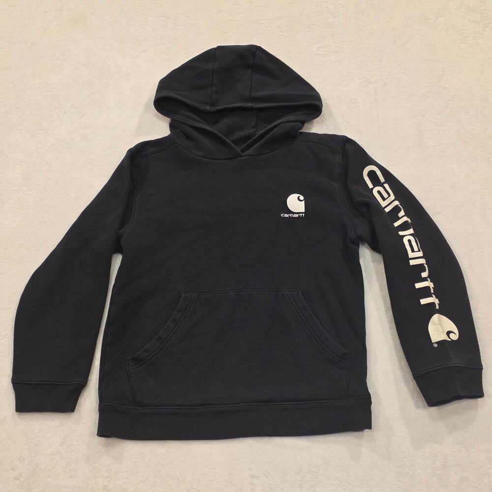 Carhartt Youth Hoodie Black Size 14/16